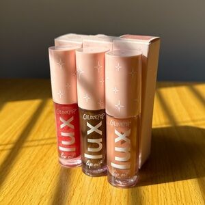 NEW! ColourPop LUX Lip Oil Trio Bundle